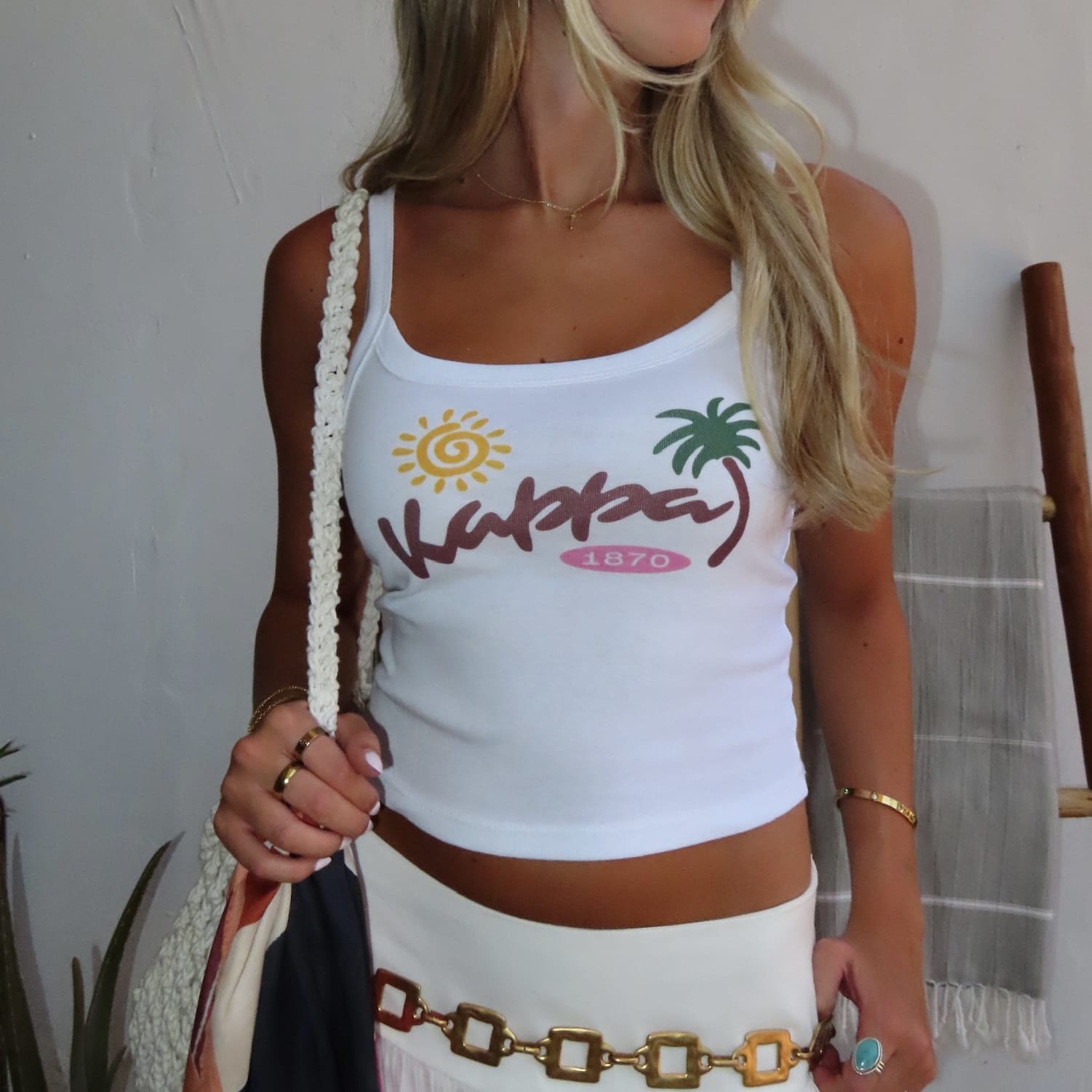 Ali & Ariel St. Barth Tank Top
