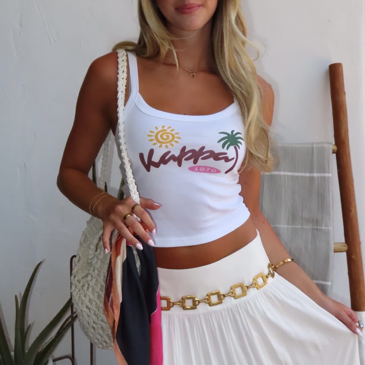 Ali & Ariel St. Barth Tank Top
