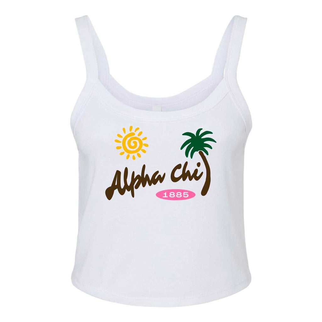 Ali & Ariel St. Barth Tank Top Alpha Chi Omega / XS