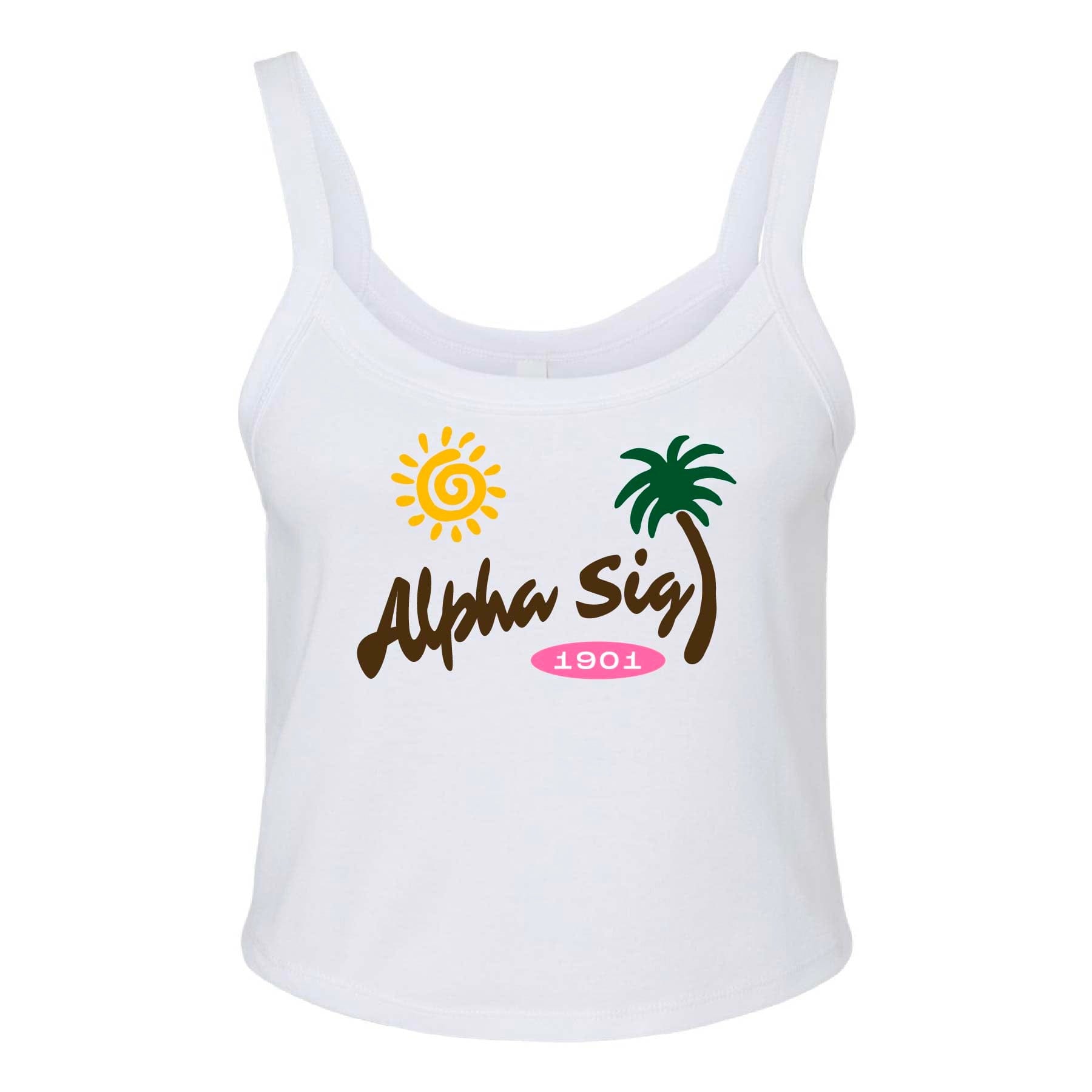 Ali & Ariel St. Barth Tank Top Alpha Sigma Alpha / XS