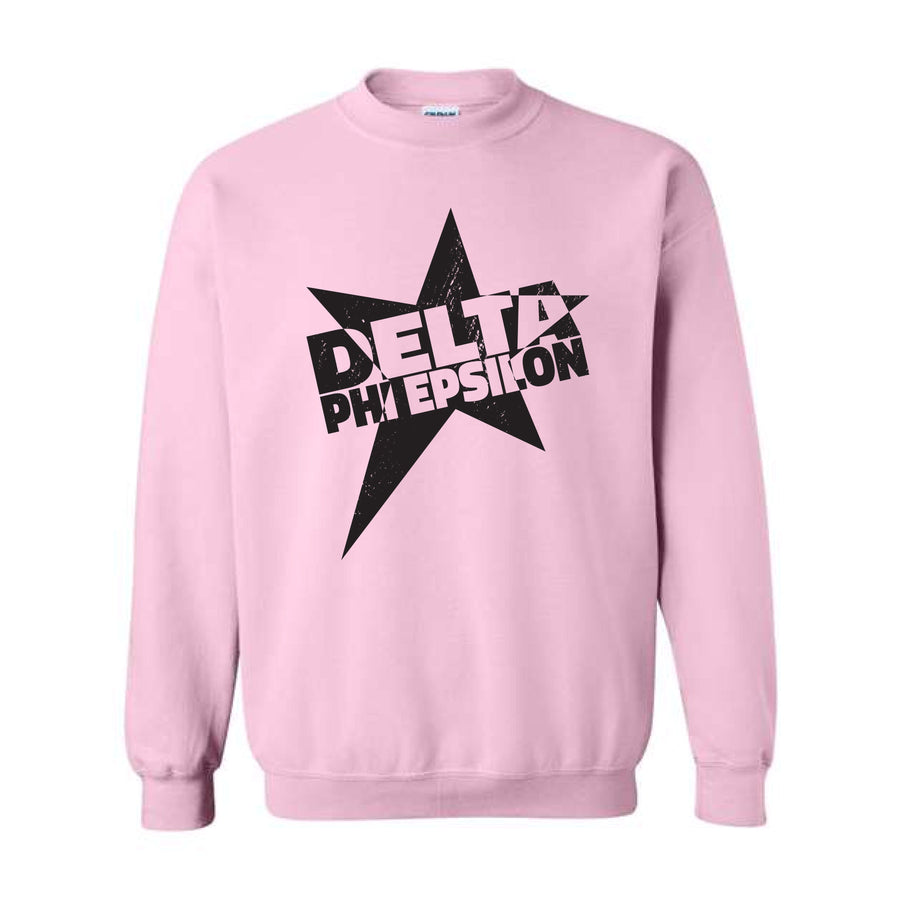 Ali & Ariel Star Burst Crewneck Delta Phi Epsilon / Medium