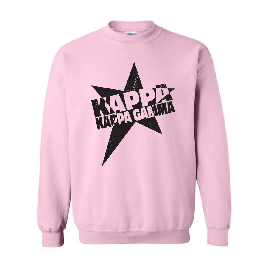 Ali & Ariel Star Burst Crewneck Kappa Kappa Gamma / Medium