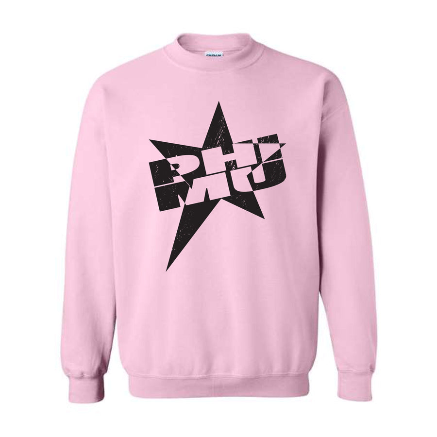 Ali & Ariel Star Burst Crewneck Phi Mu / Medium