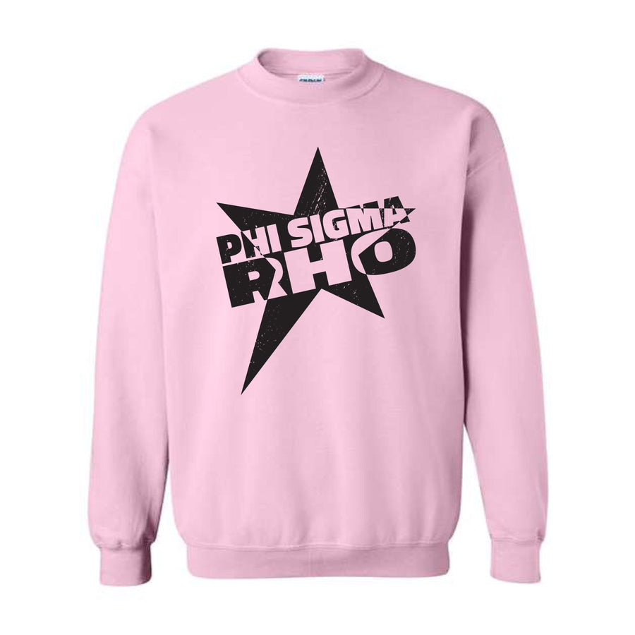 Ali & Ariel Star Burst Crewneck Phi Sigma Rho / Medium