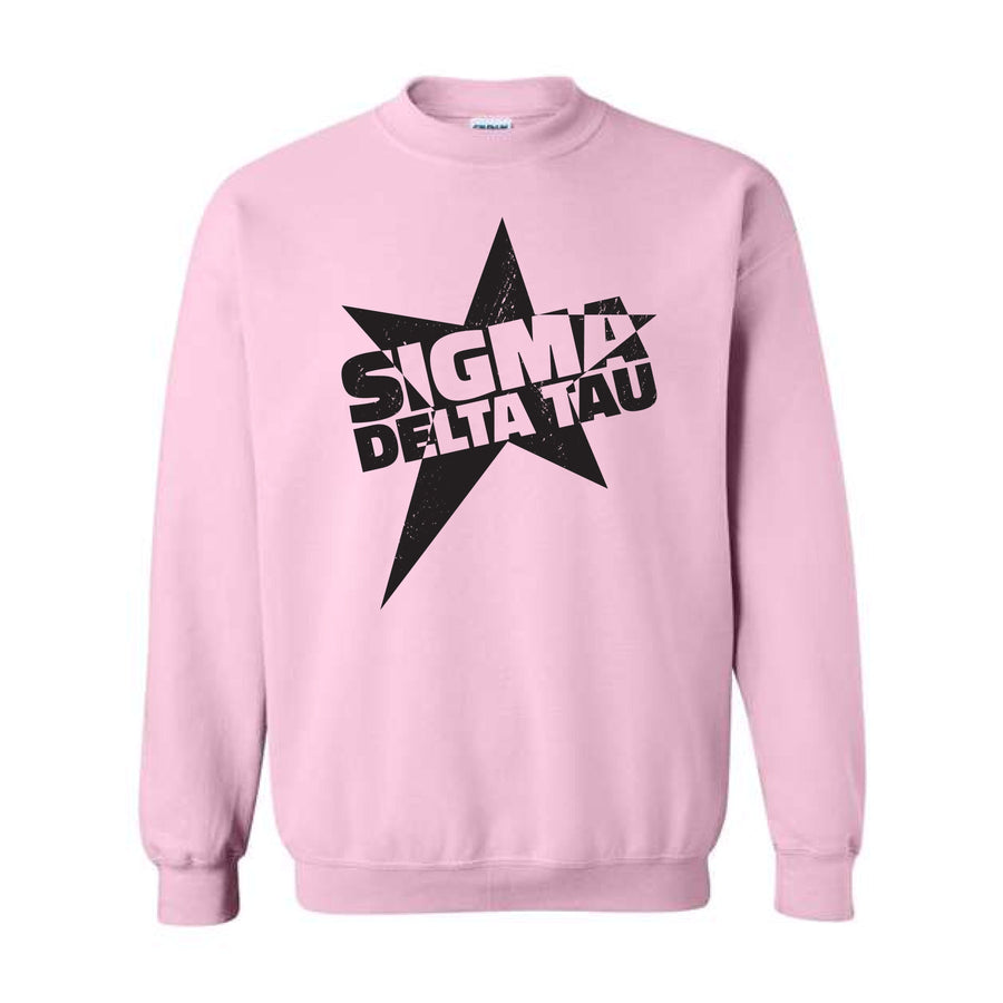 Ali & Ariel Star Burst Crewneck Sigma Delta Tau / Medium