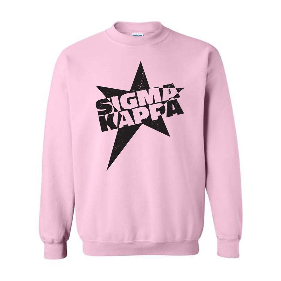 Ali & Ariel Star Burst Crewneck Sigma Kappa / Medium