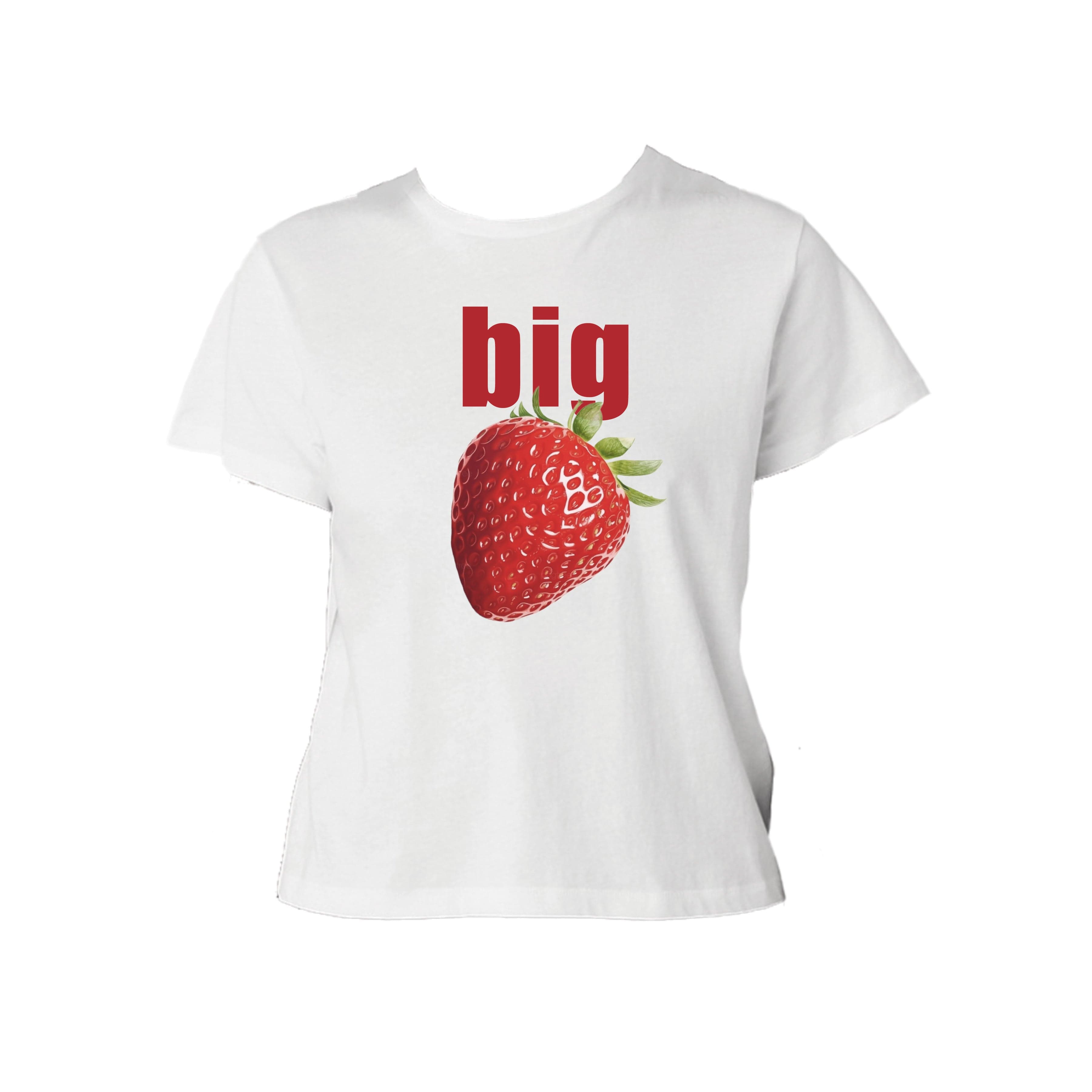 Ali & Ariel Strawberry Fam Baby Tee Big / Small
