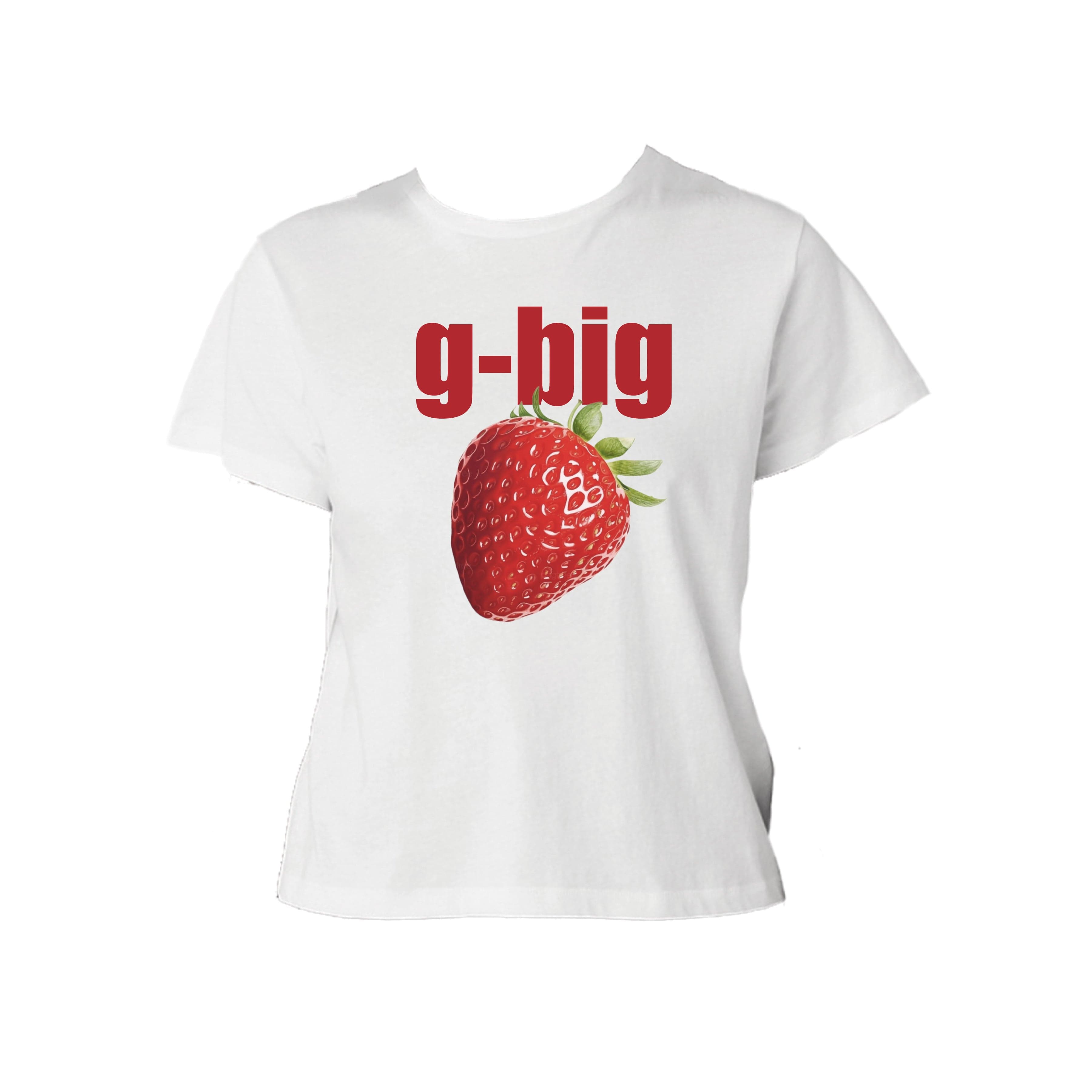 Ali & Ariel Strawberry Fam Baby Tee G-Big / Small