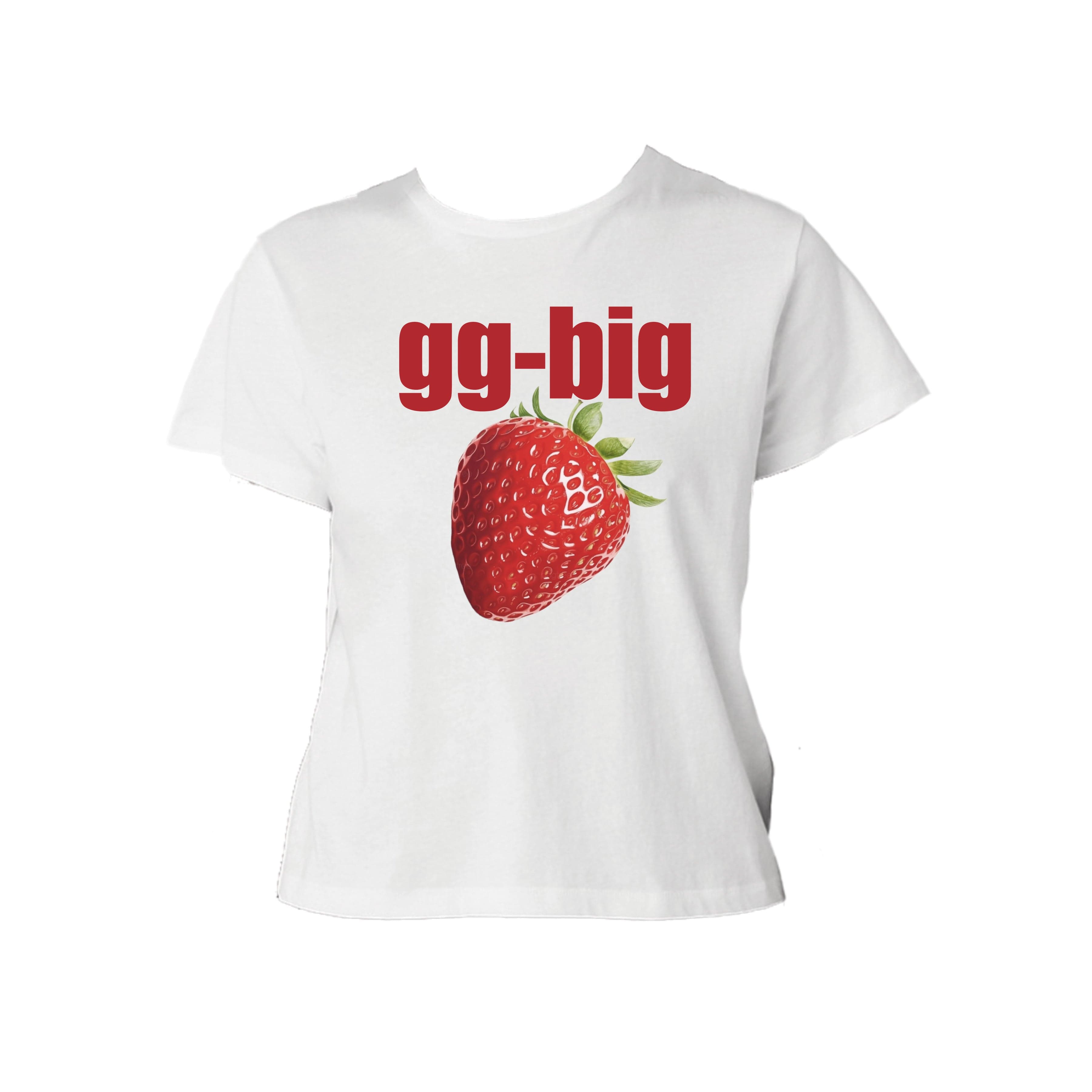 Ali & Ariel Strawberry Fam Baby Tee GG-Big / Small