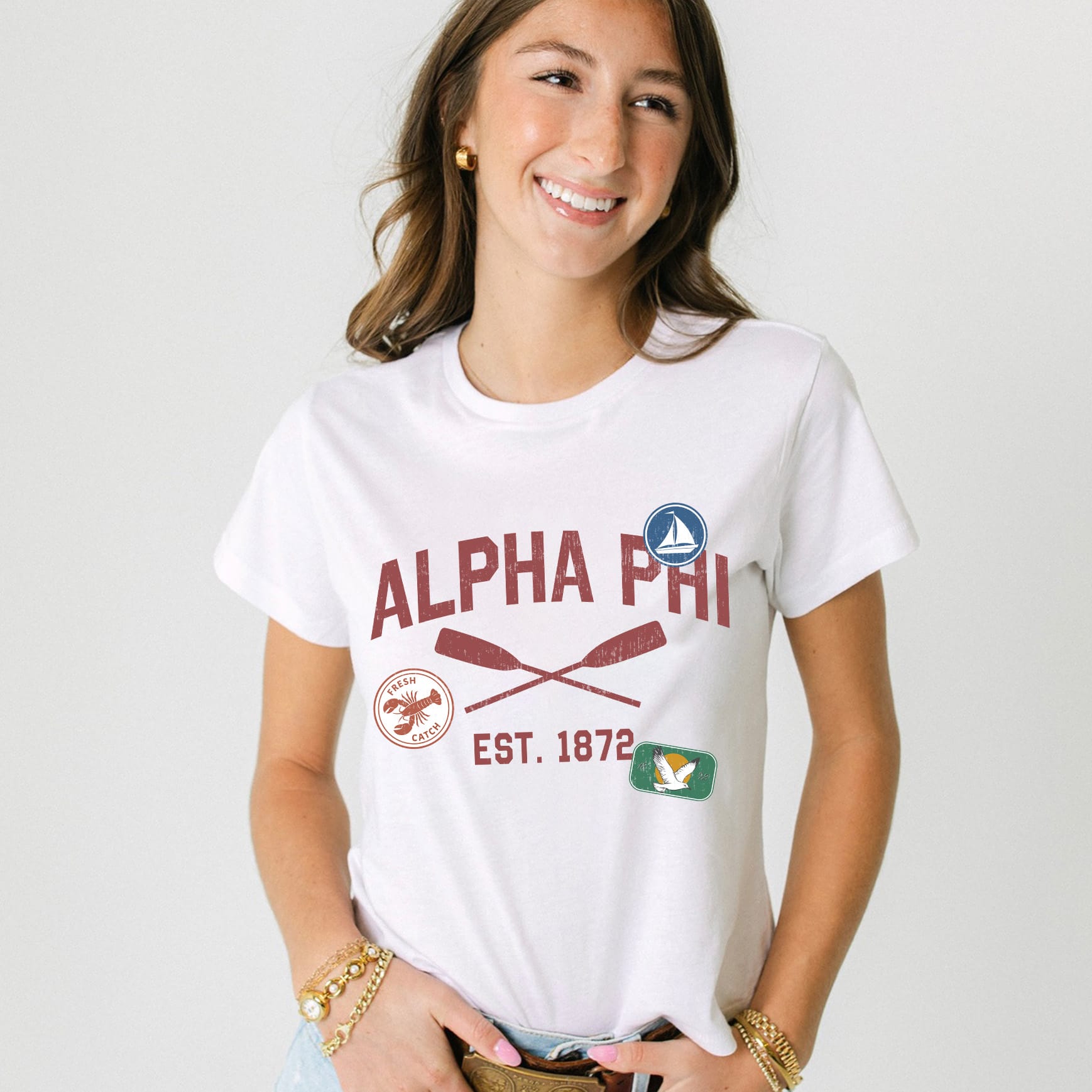Ali & Ariel Summer Camp Baby Tee