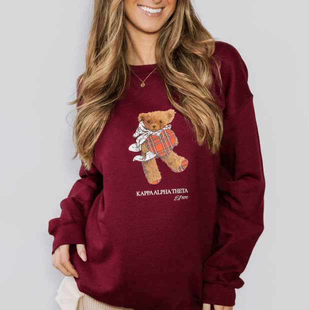 Ali & Ariel Teddy Bear Crewneck
