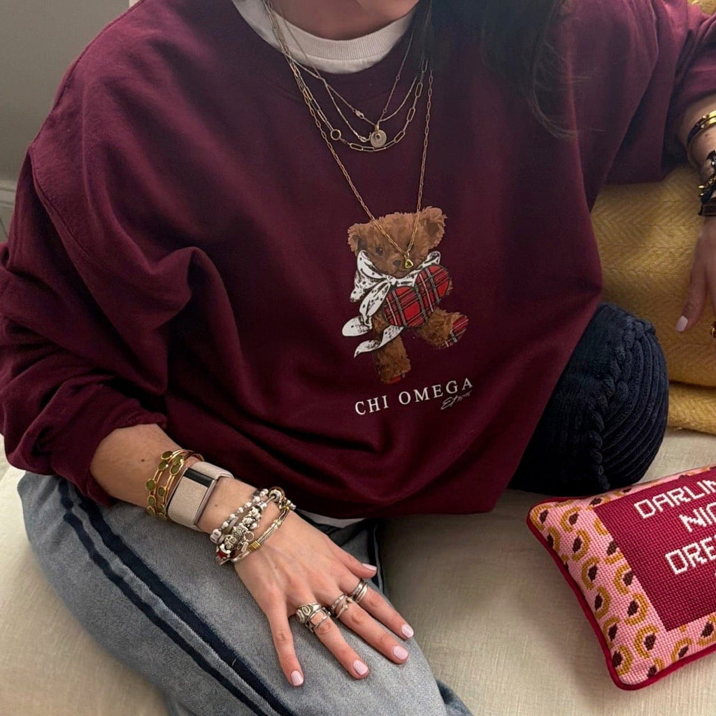 Ali & Ariel Teddy Bear Crewneck