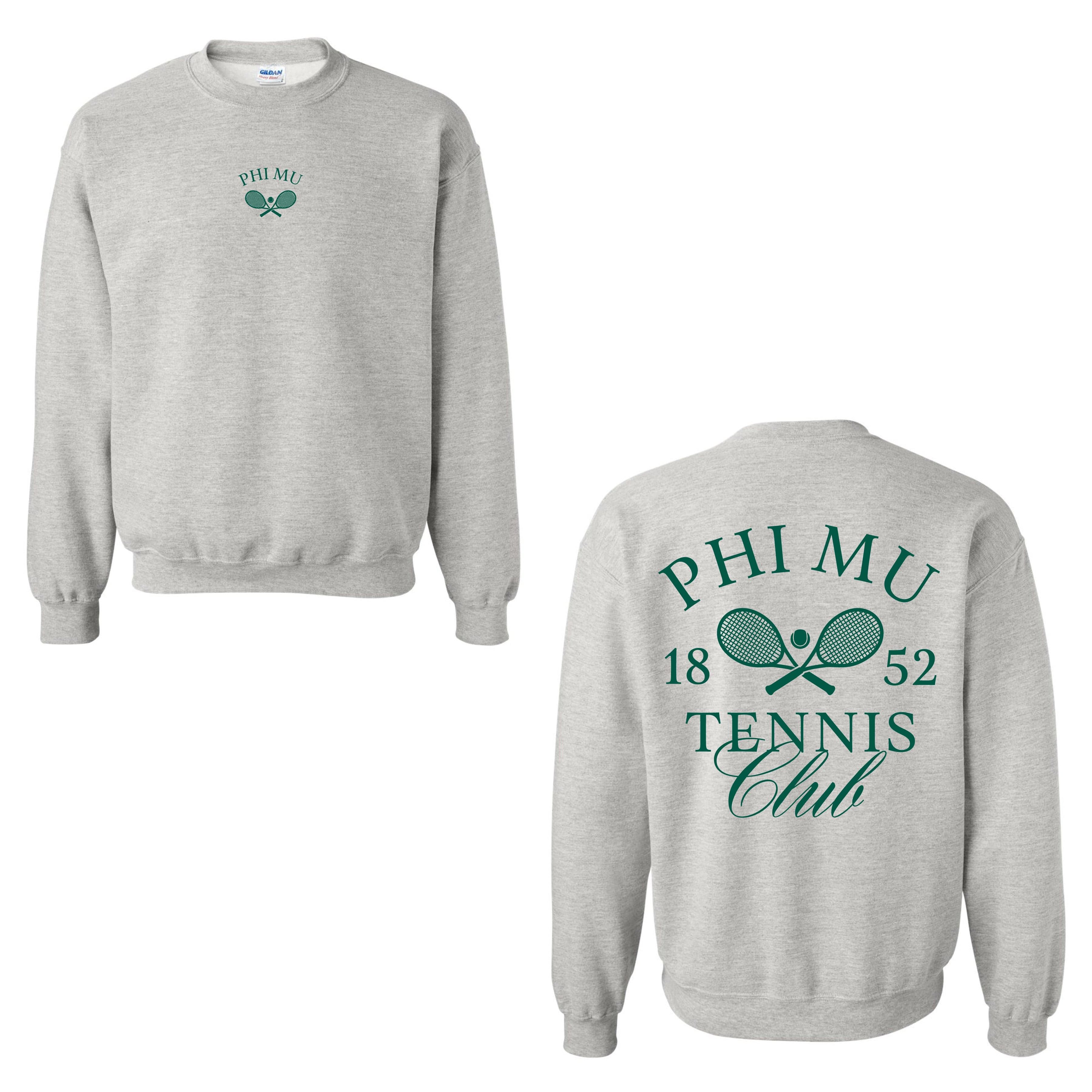Tennis Crewneck by Ali & Ariel | Sorority Apparel | Greek Tennis Crewneck by Ali & Ariel | Sorority Apparel | Greek