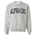 Ali & Ariel Updated Arc Crewneck Alpha Chi Omega / Medium
