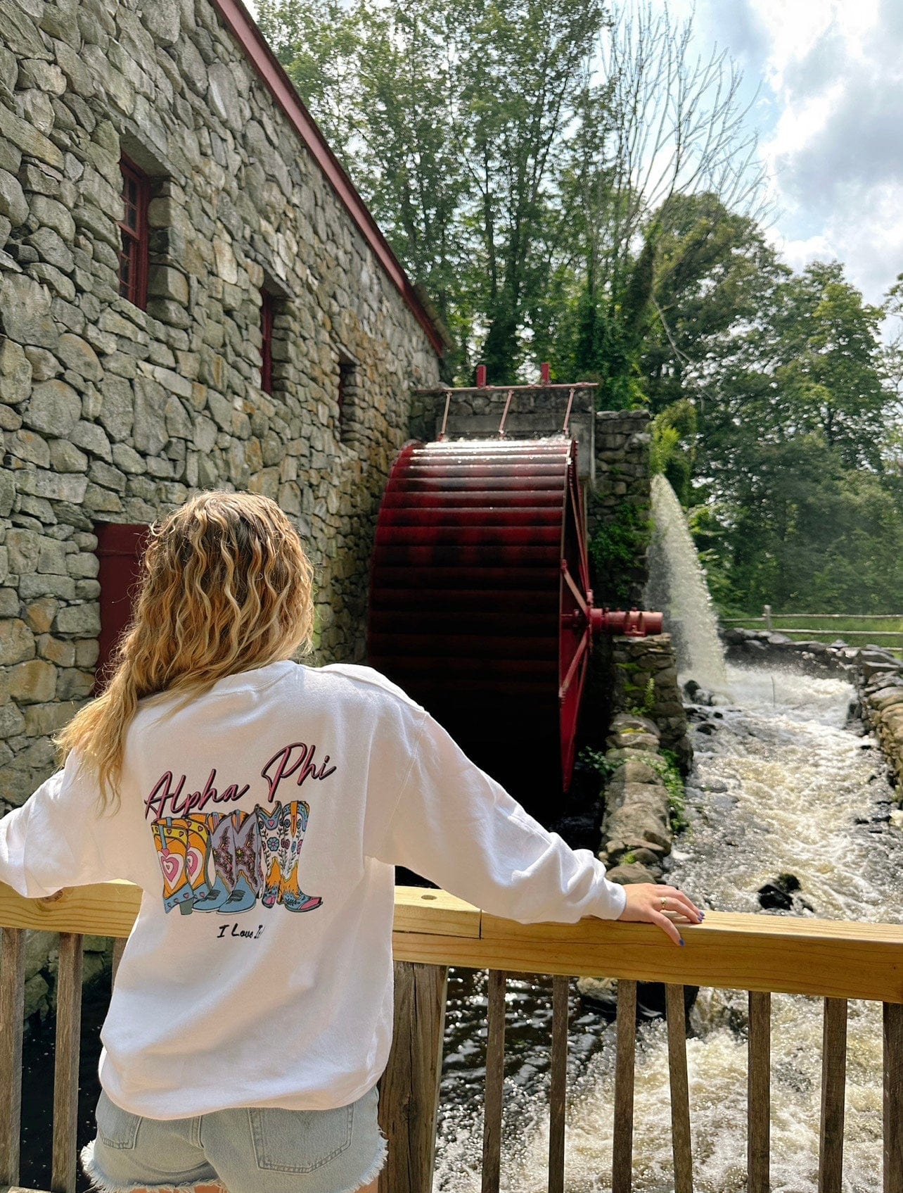 Ali & Ariel Walk This Way Crewneck