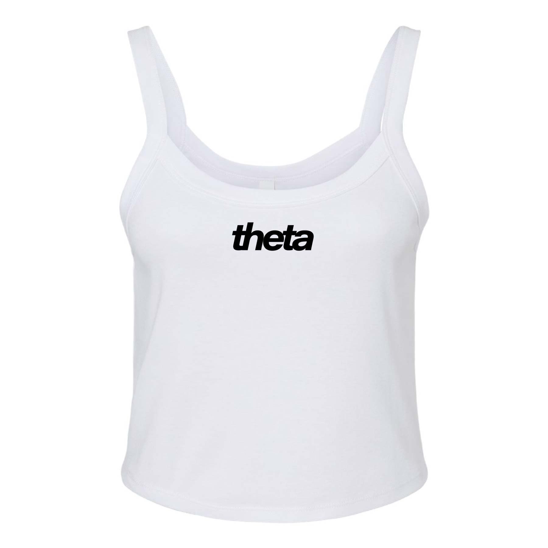 Ali & Ariel White Embroidered Tank Top Kappa Alpha Theta / XS