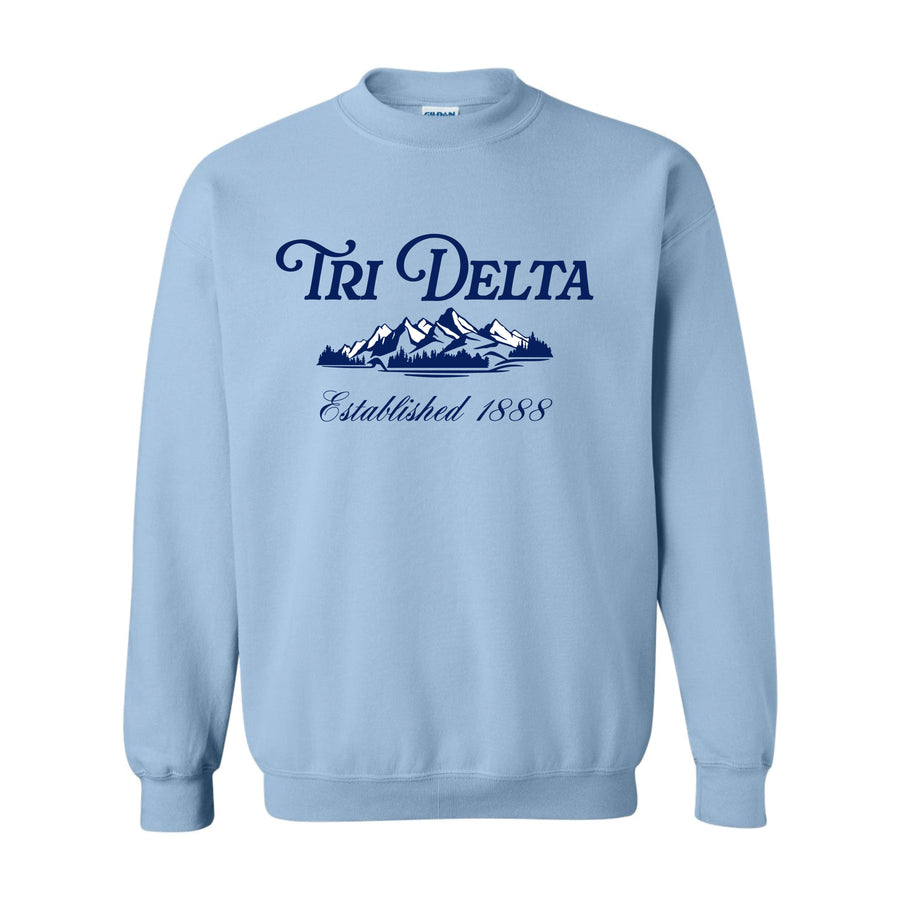 Ali & Ariel Winter Wonderland Crewneck Delta Delta Delta / Medium