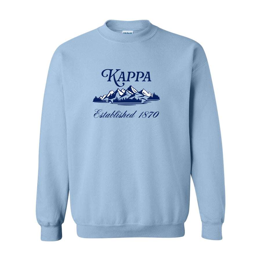 Ali & Ariel Winter Wonderland Crewneck Kappa Kappa Gamma / Medium