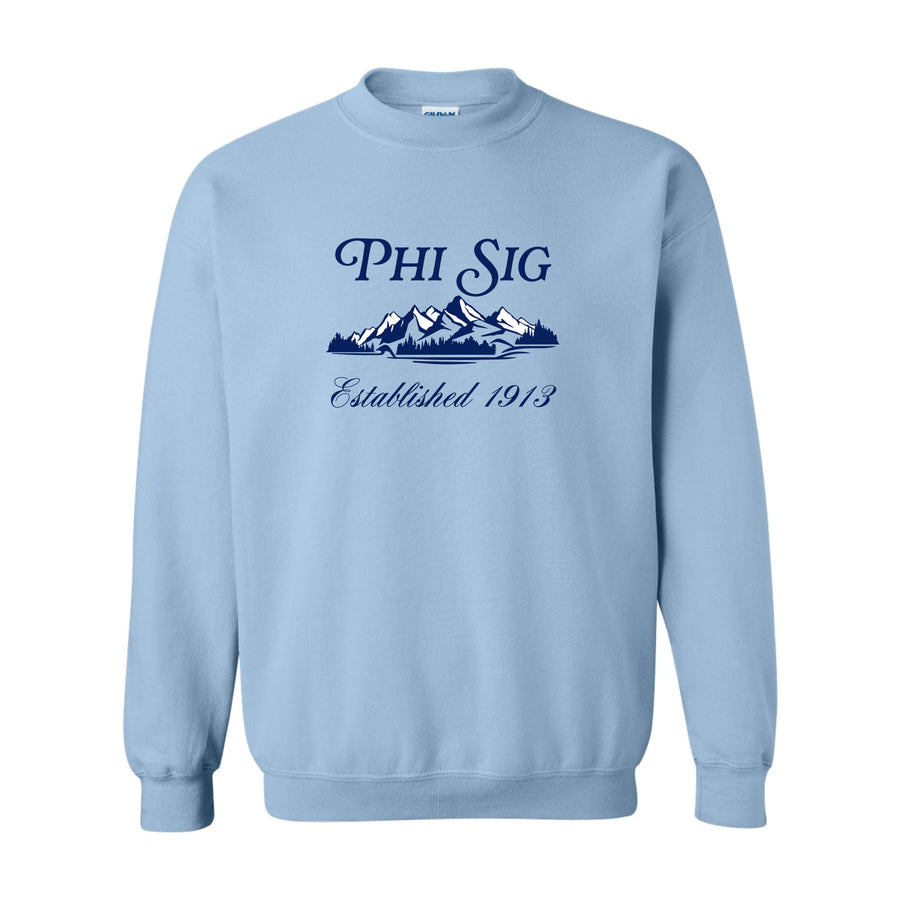 Ali & Ariel Winter Wonderland Crewneck Phi Sigma Sigma / Medium