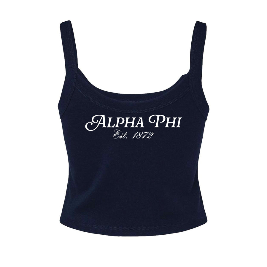 Ali & Ariel Winter Wonderland Tank Top Alpha Phi / XS