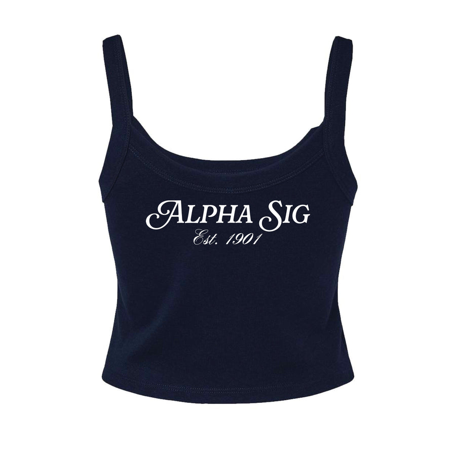 Ali & Ariel Winter Wonderland Tank Top Alpha Sigma Alpha / XS