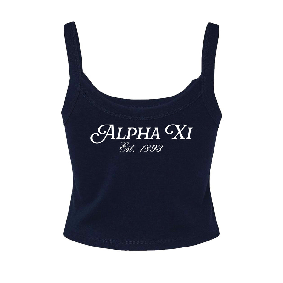 Ali & Ariel Winter Wonderland Tank Top Alpha Xi Delta / XS