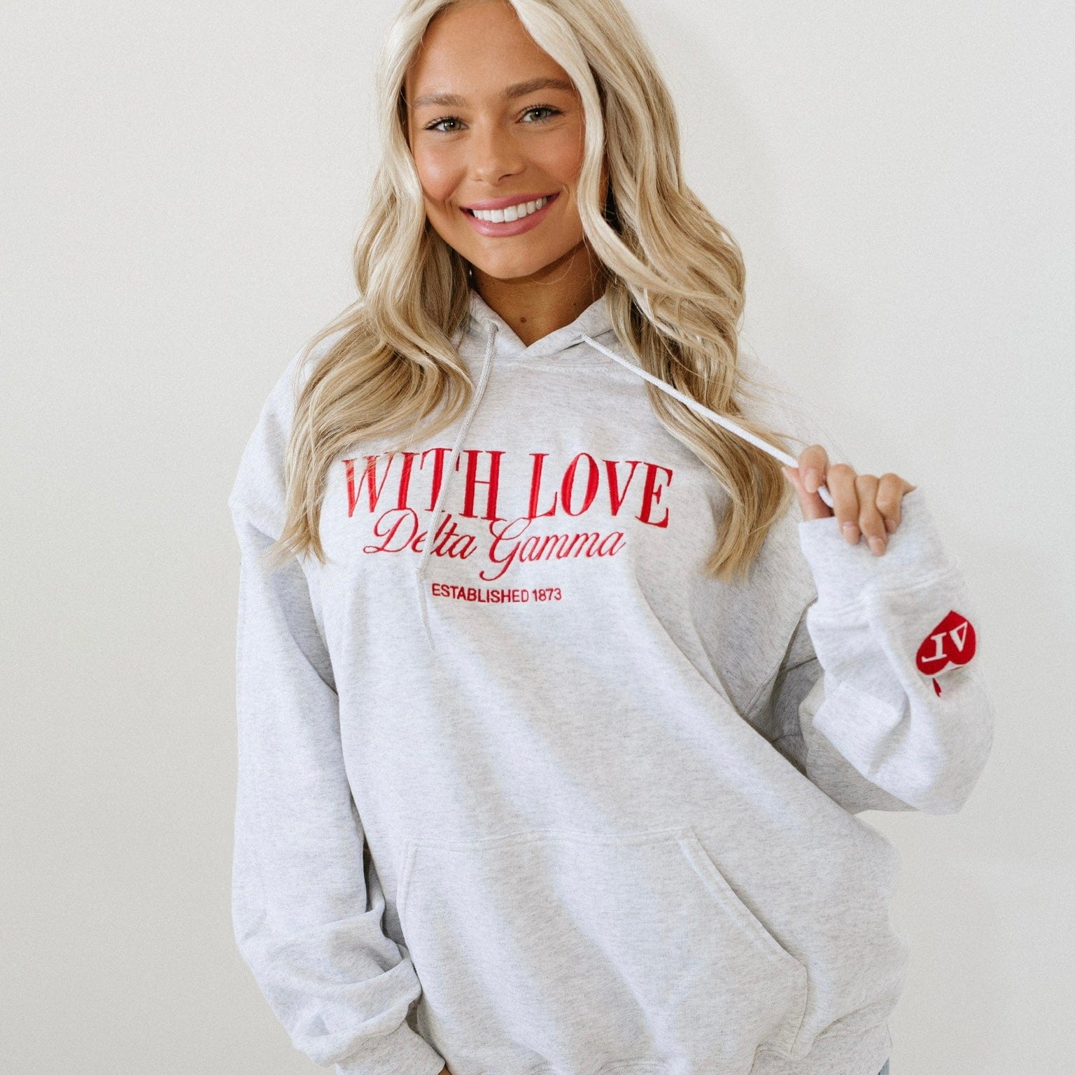 With Love Hoodie by Ali & Ariel | Sorority Apparel | Greek Hoodie