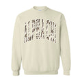 Ali & Ariel Zebra Crewneck Alpha Chi Omega / Medium