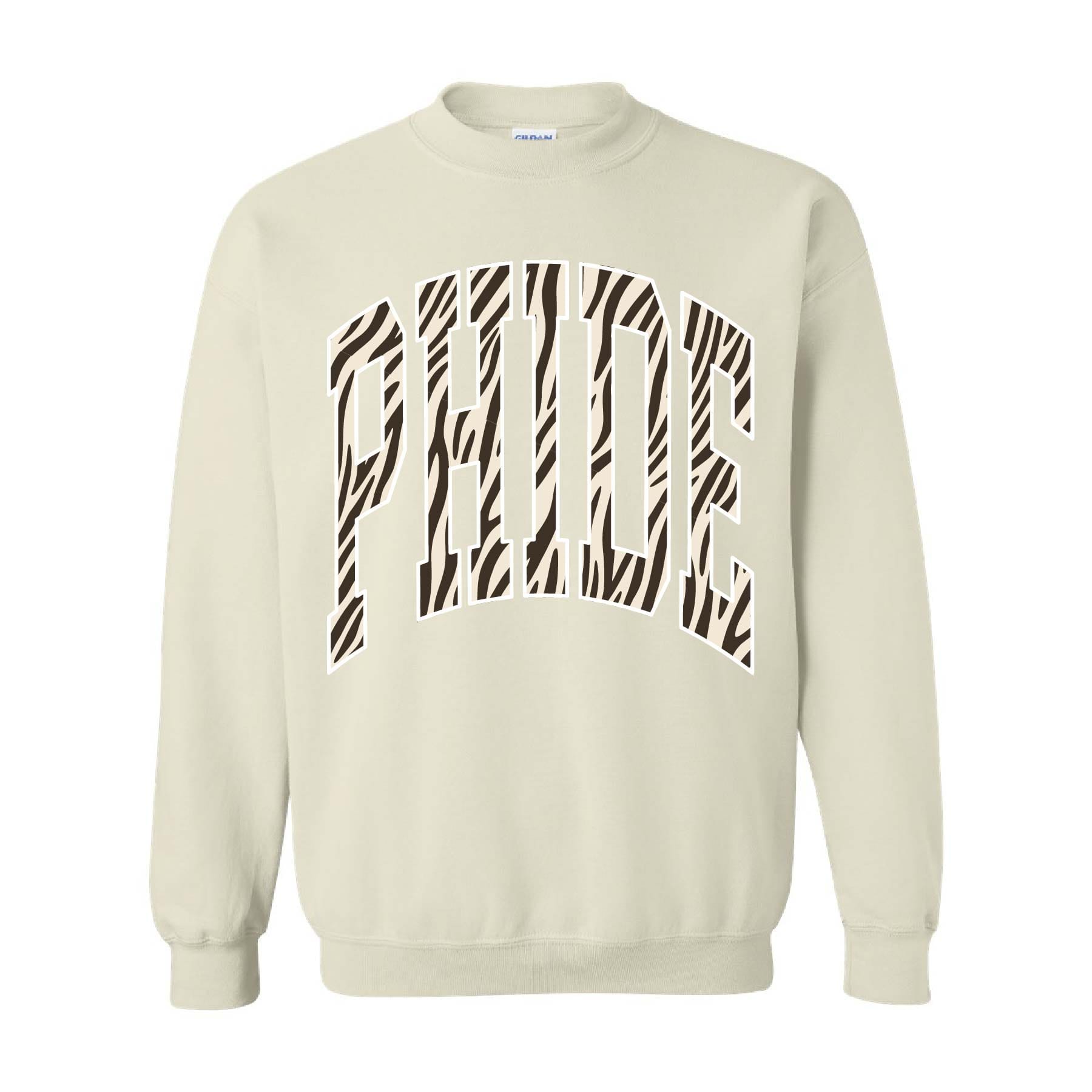 Ali & Ariel Zebra Crewneck Phi Delta Epsilon / Medium