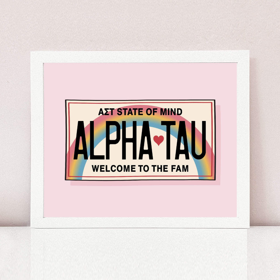 Ali & Ariel Aloha State Of Mind Pink Art Print