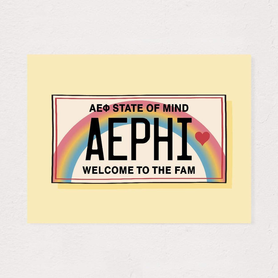 Aloha State Of Mind Yellow Art Print