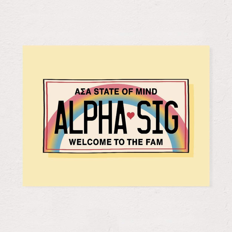 Aloha State Of Mind Yellow Art Print