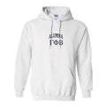 Alumna Embroidered Collegiate Hoodie <br> (sororities G-Z)