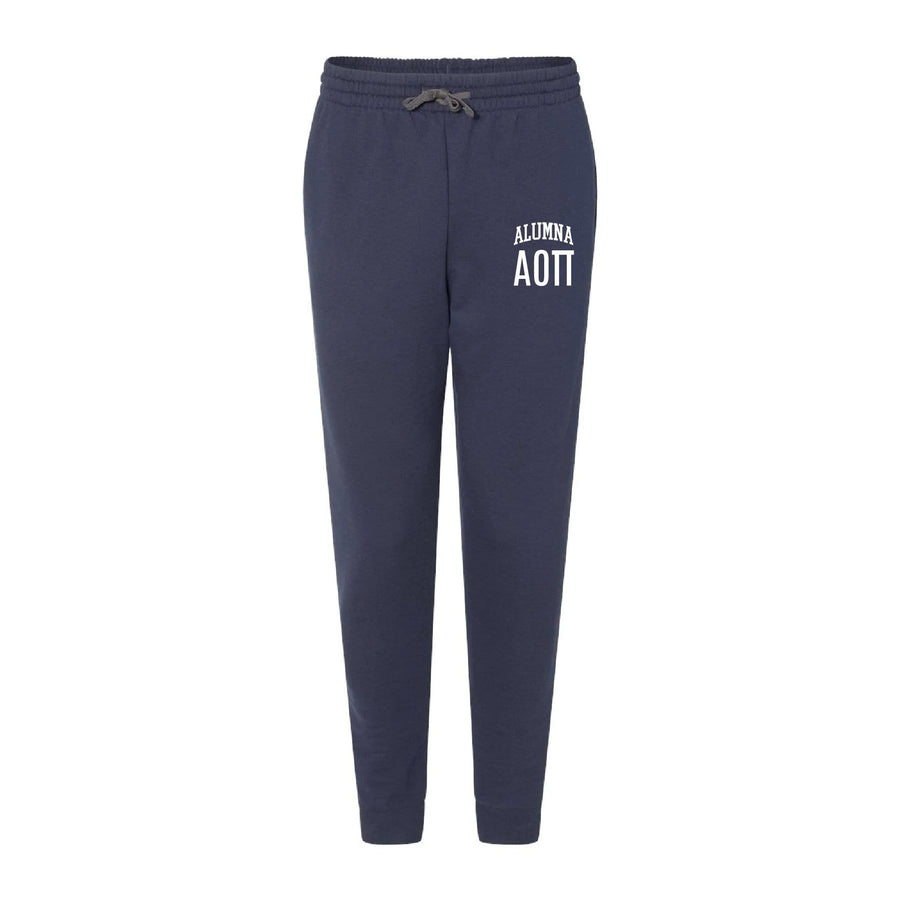 Alumna Embroidered Collegiate Joggers <br> (sororities A-D)