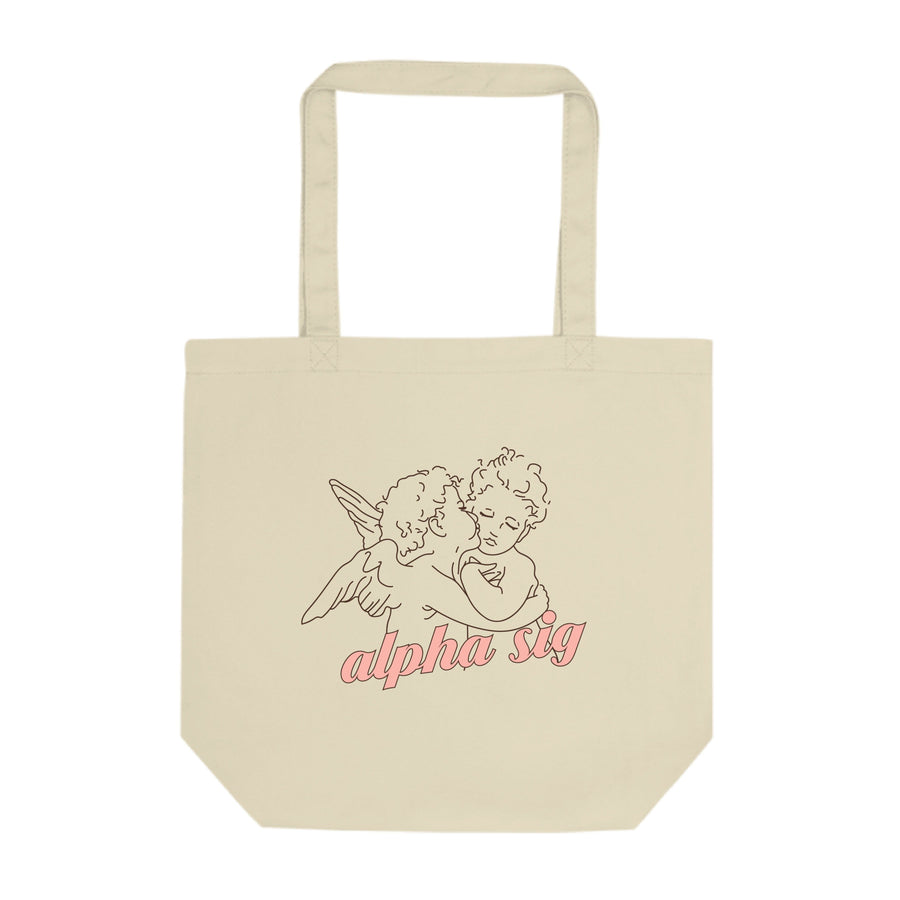 Ali & Ariel Angel Tote <br> (available for multiple organizations!) Alpha Sigma Alpha