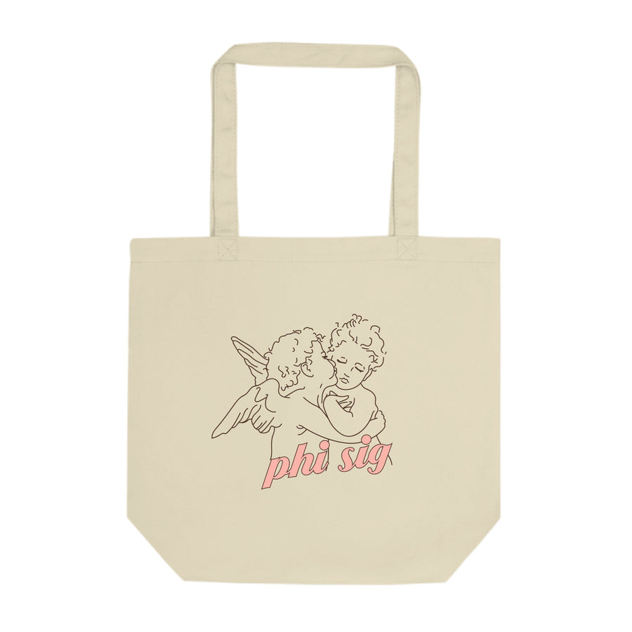 Ali & Ariel Angel Tote <br> (available for multiple organizations!) Phi Sigma Sigma