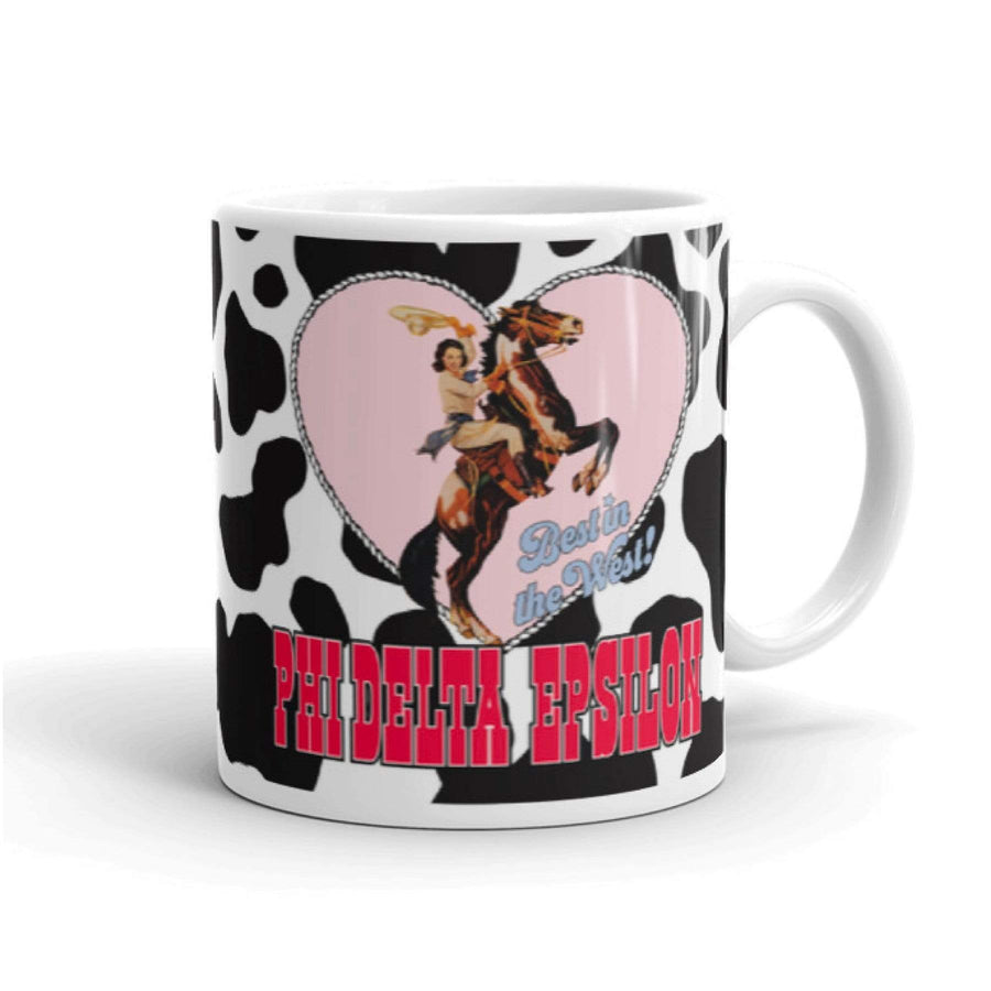 Ali & Ariel Best In The West Mug (available for all organizations!) Phi Delta Epsilon / 11 oz