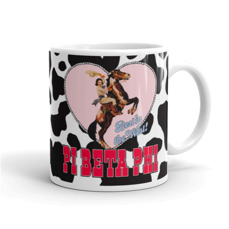 Ali & Ariel Best In The West Mug (available for all organizations!) Pi Beta Phi / 11 oz