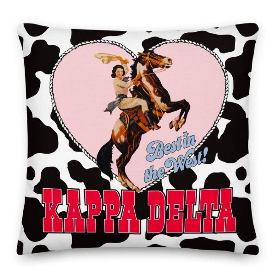 Best In The West Pillow <br> (available for multiple sororities)