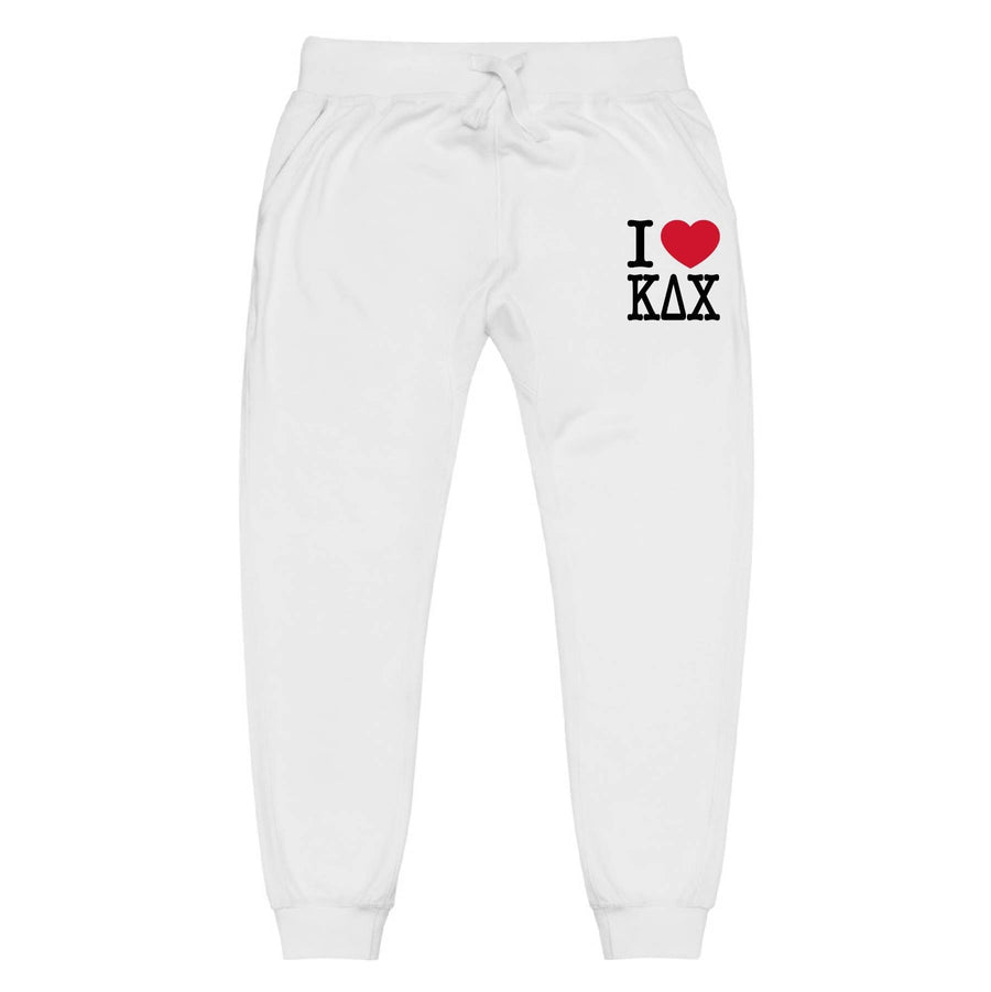 Ali & Ariel Big Apple Embroidered Joggers <br> (sororities G-Z)