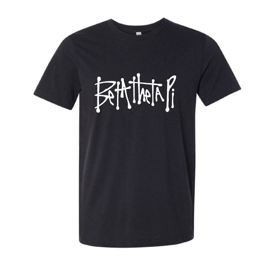 Black Scribble Tee <br> (available for multiple fraternities!)