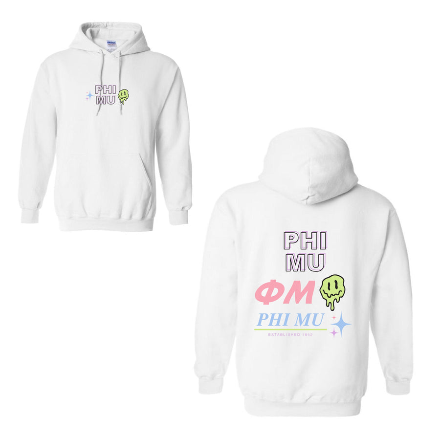 Ali & Ariel Brooke Hoodie <br> (sororities G-Z) Phi Mu / Small