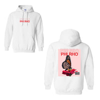Butterfly Kisses Hoodie by Ali Ariel Sorority Apparel Greek