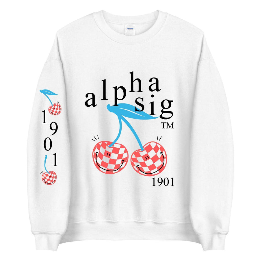 Ali & Ariel Cherry Checkers Fleece <br> (sororities A-D)