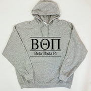 Ali & Ariel Classic Letters Hoodie in Sport Grey <br> (available for all fraternities)
