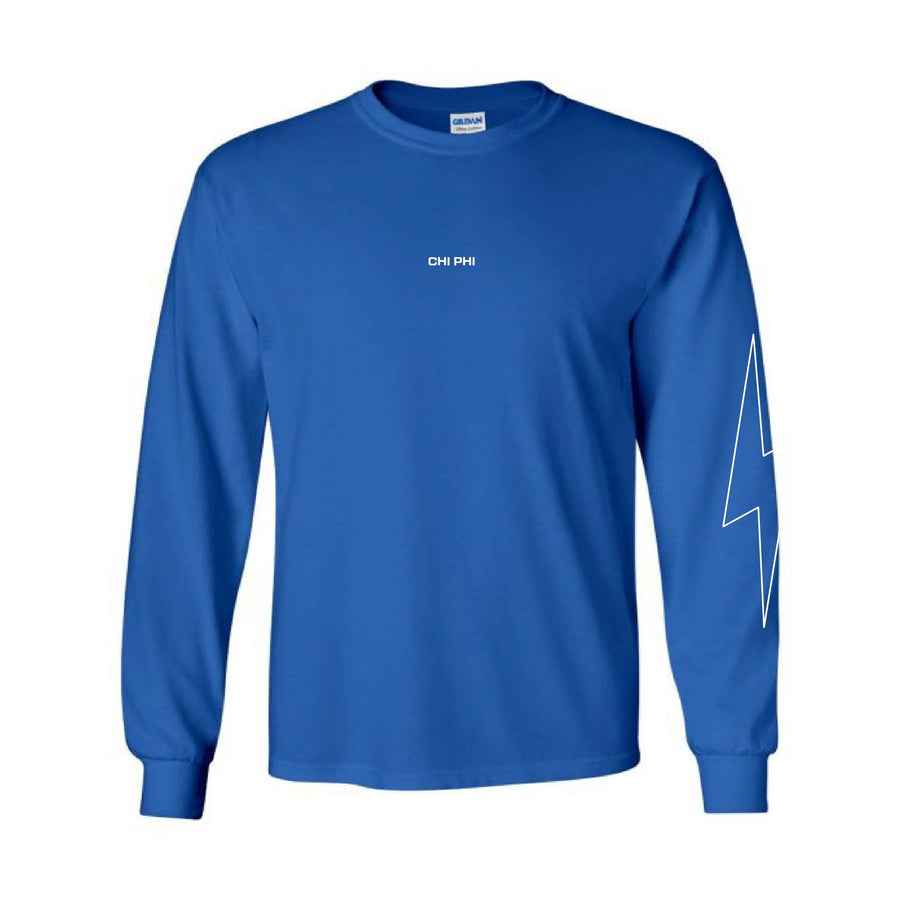 Cobalt Bolt Long Sleeve <br> (available for all fraternities!)