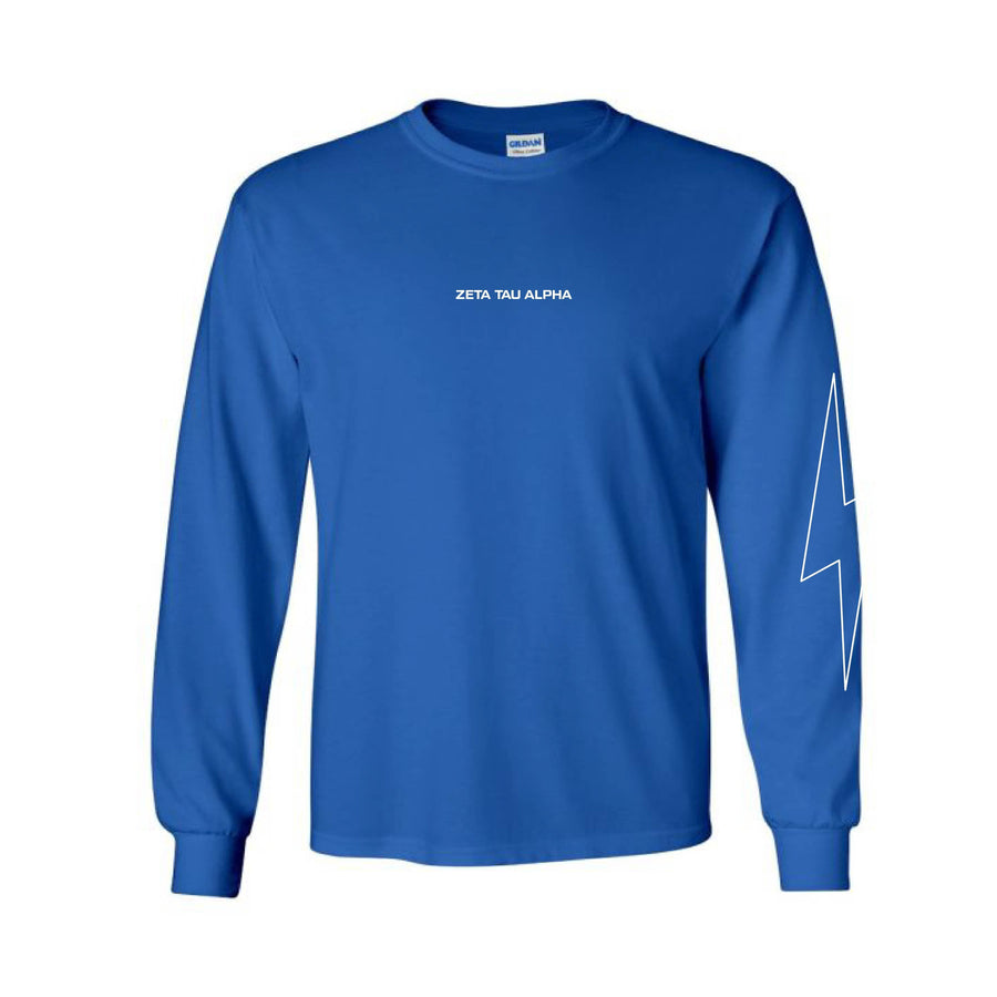 Cobalt Bolt Long Sleeve <br> (available for all organizations!)