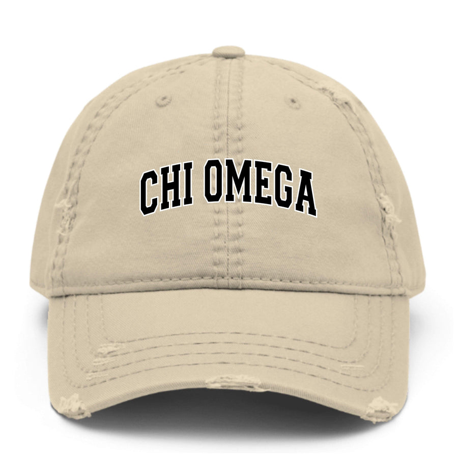 Ali & Ariel Collegiate Hat <br> (available for all sororities) Chi Omega