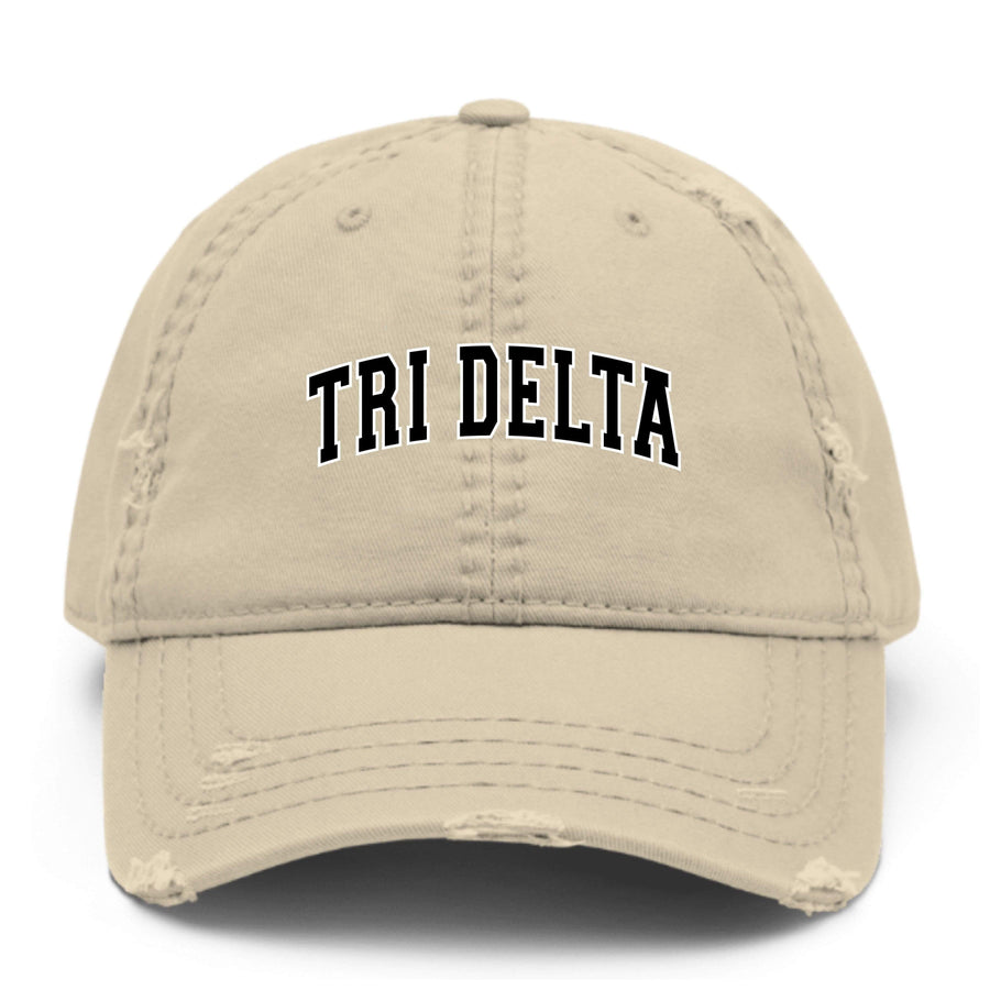 Ali & Ariel Collegiate Hat <br> (available for all sororities) Delta Delta Delta