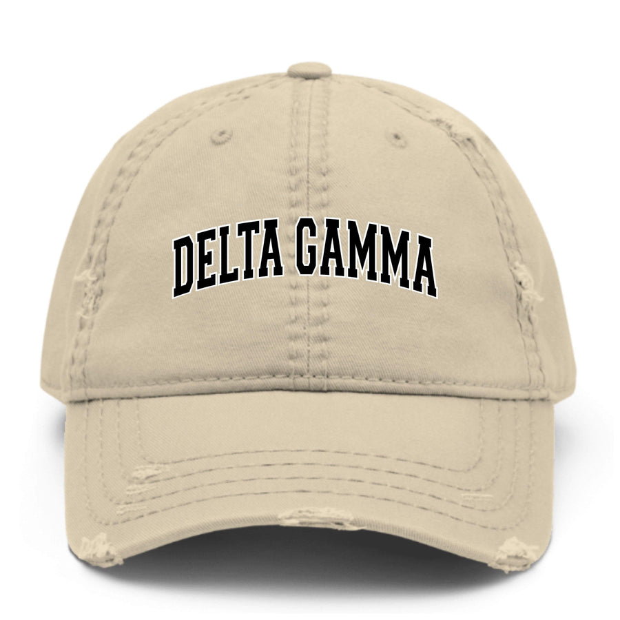 Ali & Ariel Collegiate Hat <br> (available for all sororities) Delta Gamma